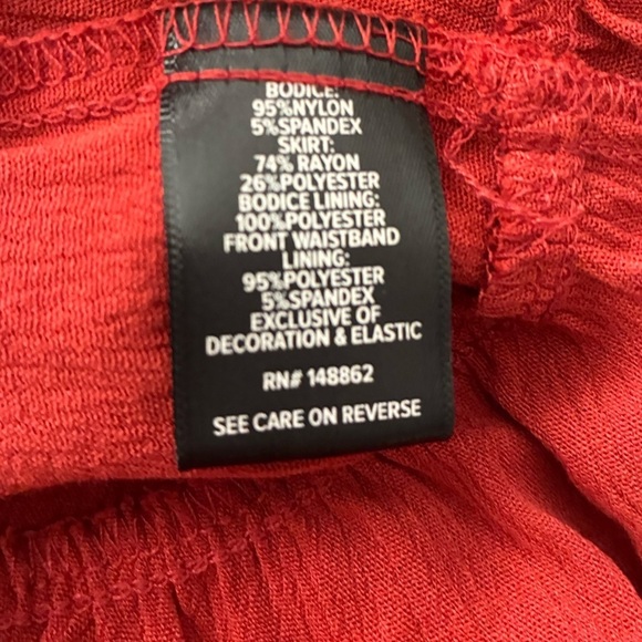 Torrid Ruffled Smocked Lace Babydoll
Spaghetti Strap Crinkle Gauze Tank Top 1 - Picture 10 of 11